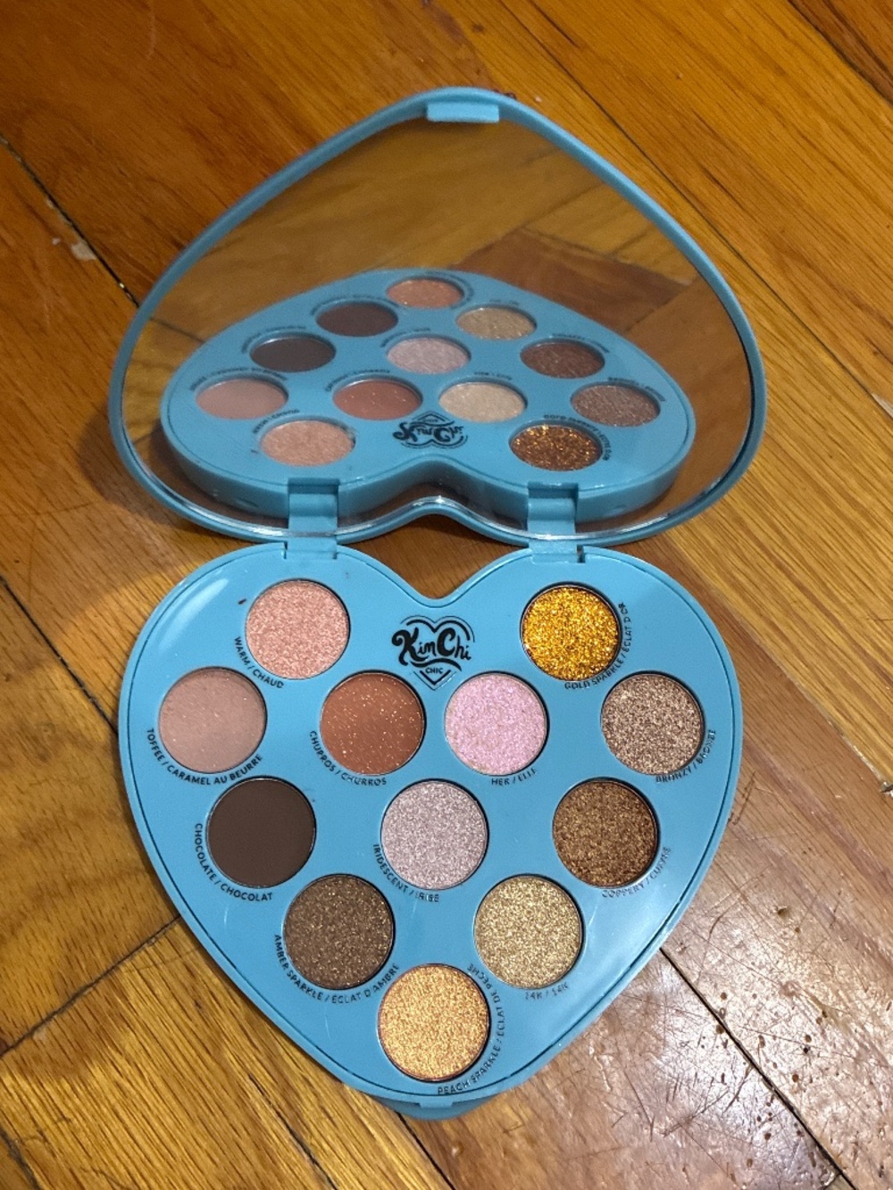 Kim chi eye shadow pallets